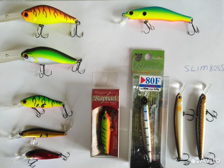 Воблеры zipbaits, Evergreen,DUO