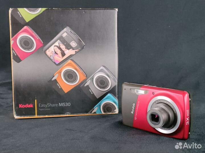Kodak M530 Red коробка