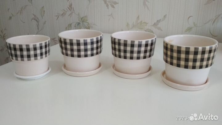 Горшки керамические для цветов