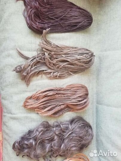 Шиньоны на заколке 11 штук