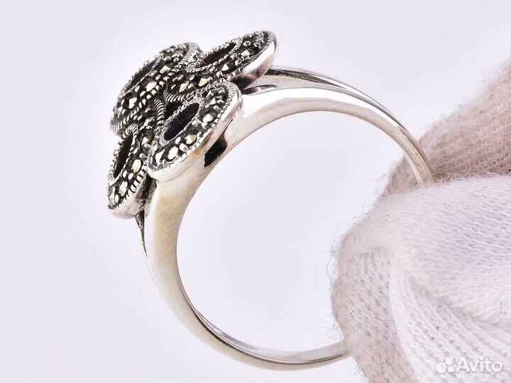 Кольцо серебряное