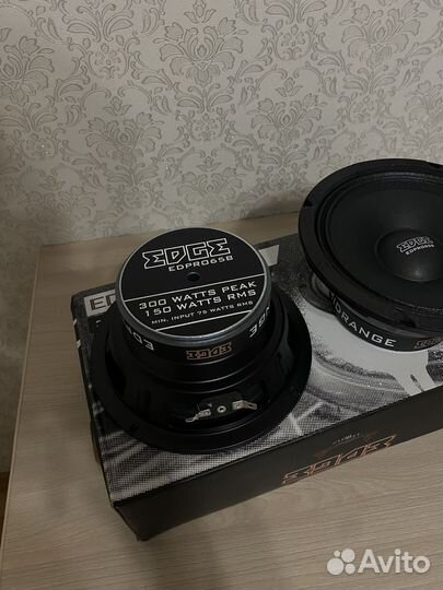Колонки edge edpro65B-E6 (мидбас)