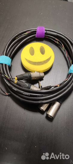 Кабель провод звуковой XLR