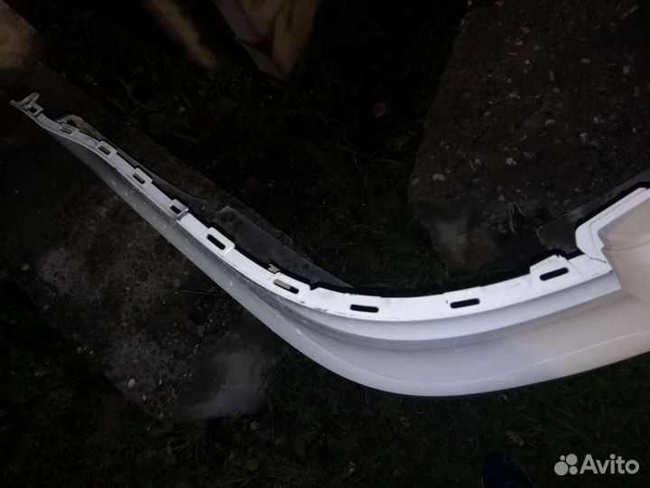 Задний бампер на volkswagen polo 2019