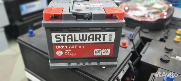 Аккумулятор Stalwart 60Ah 500A