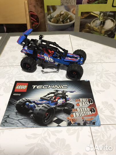 Lego technic набор 42010 и 42011