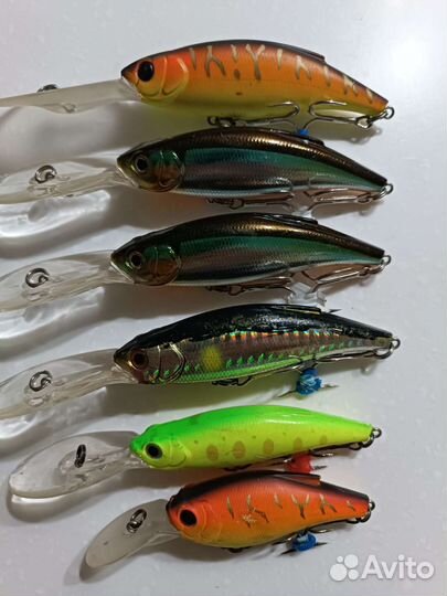 Воблер Tribito Deep Shaiker 75, 85