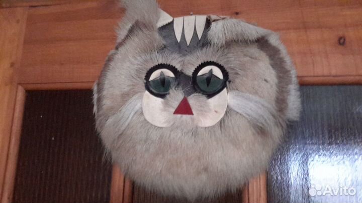 Большое панно из меха оленя