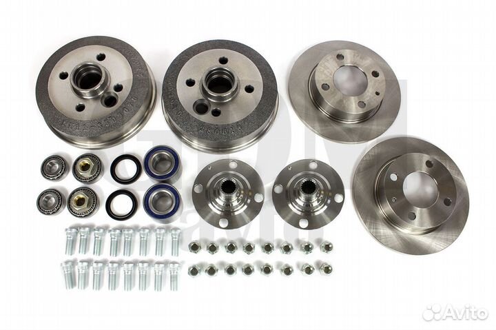 Комплект перехода колёсного диска Ока с R12 на R13