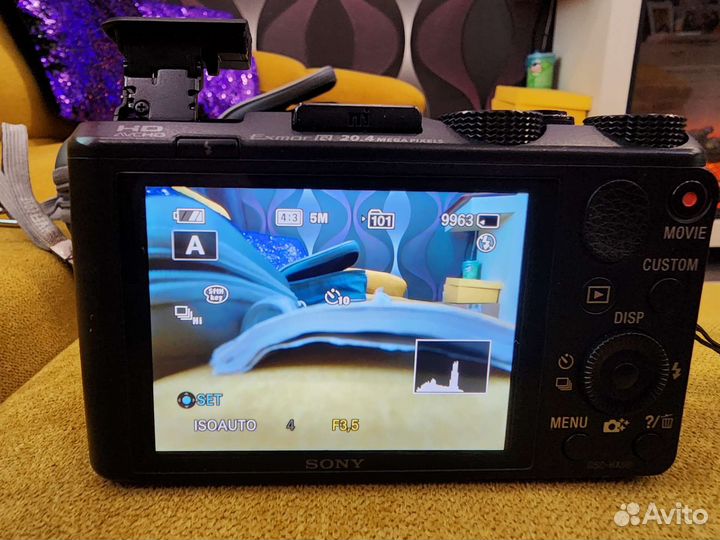 Компактный фотоаппарат sony cyber shot DSC HX50