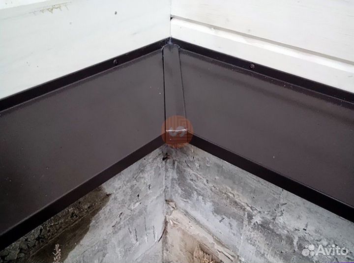 Отливы на цоколь