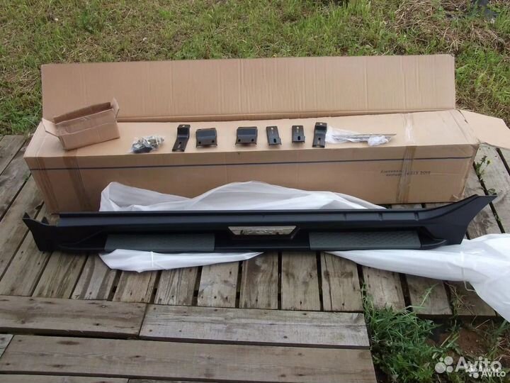 Пороги классический стиль Hyundai IX 35 2009-2015