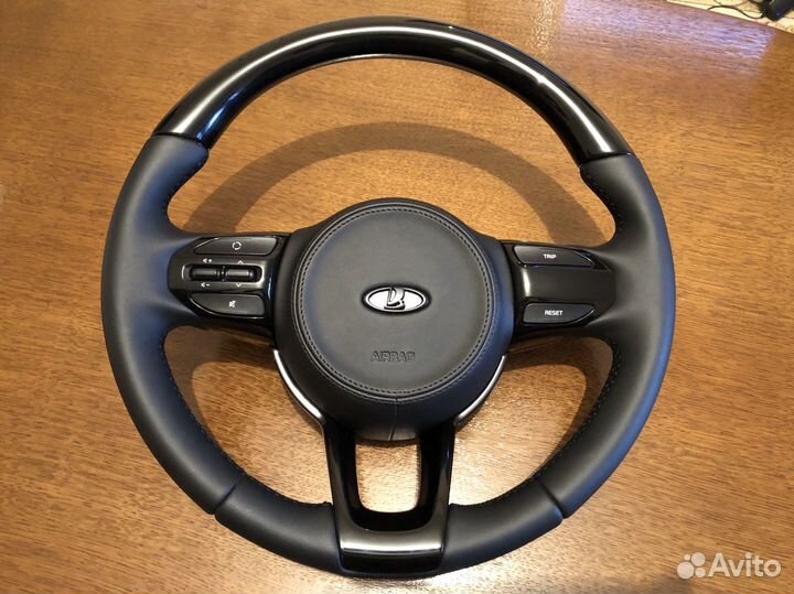 Руль на priora от kia