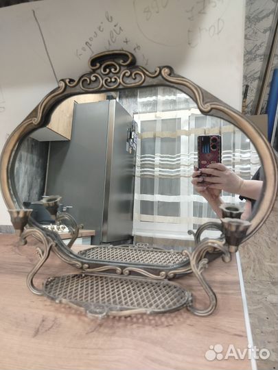 Зеркало настенное винтаж