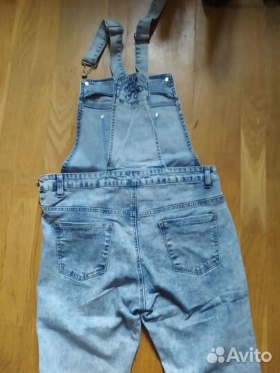 Джинсовый комбинезон reserved 46 размер