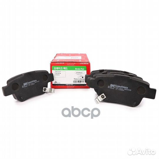 Колодки зад.toyota Avensis(T250) smbpj563