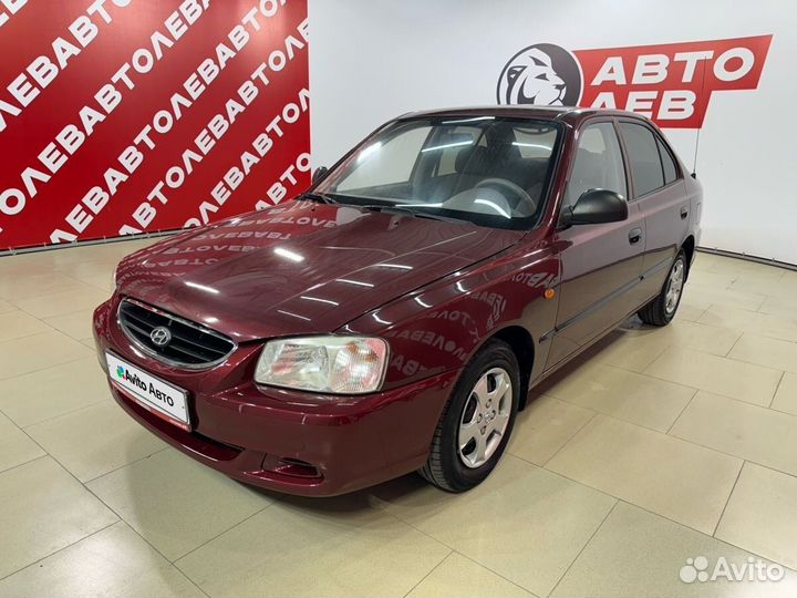 Hyundai Accent 1.5 AT, 2007, 124 423 км