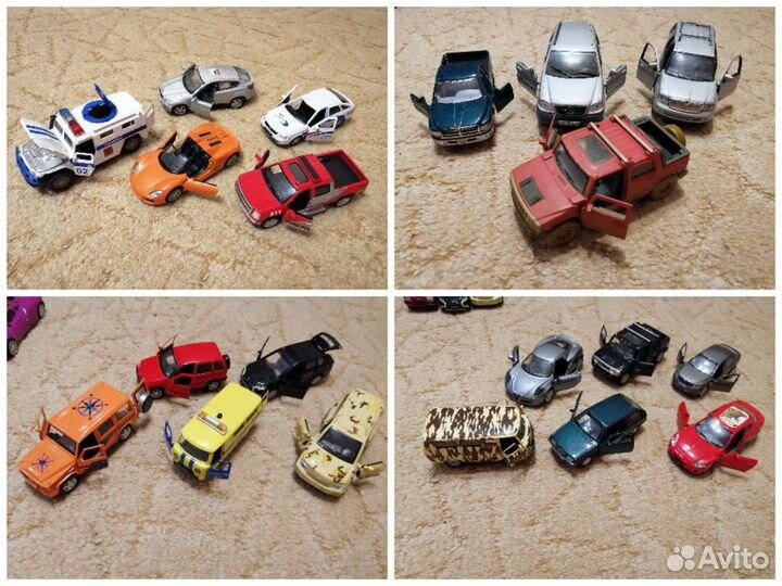 Машинки много