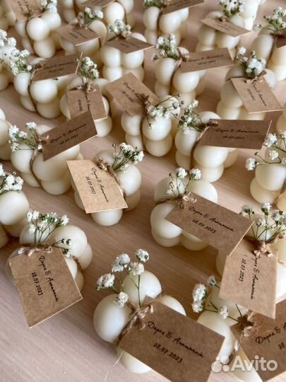 Бонбоньерки, подарок на свадьбу для гостей