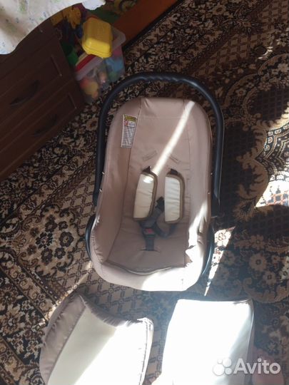 Коляска Lonex Retro 3 в 1 плетеная корзина