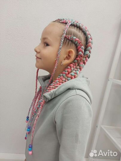 Хвост, брейды, косички