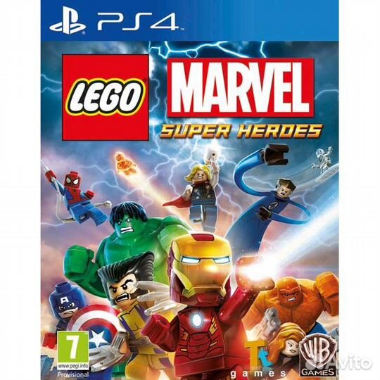 Lego Marvel Super Heroes PS4 Русские субтитры