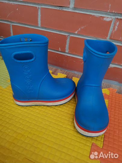 Сапоги детские crocs с9
