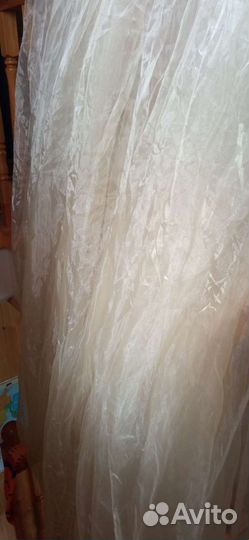 Штора из органзы