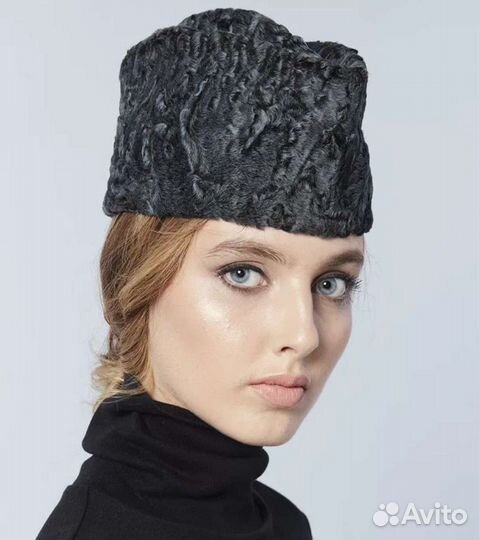 Пилотка из каракуля