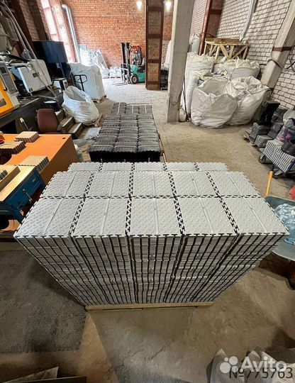 Пвх плитка для склада