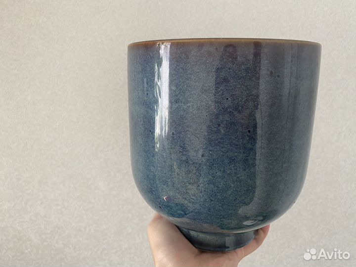 Кашпо керамическое