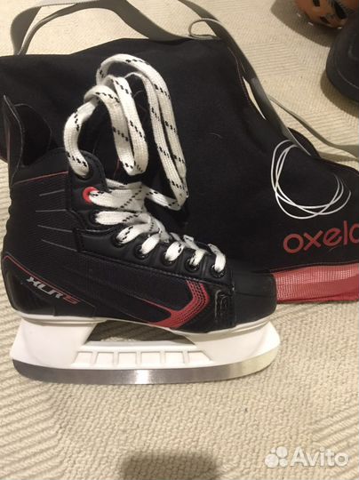 Коньки хоккейные детские Oxelo