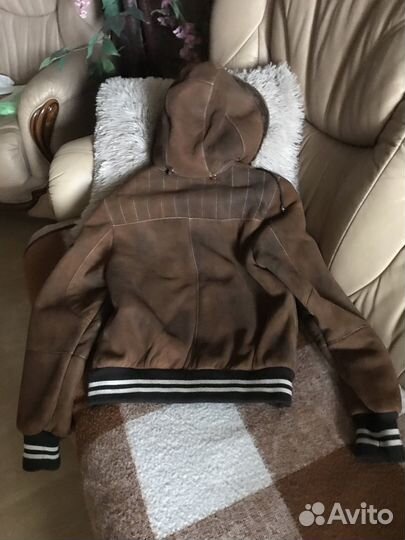 Куртка дубленка натуральная для мальчика
