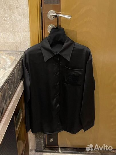 Шелковые Рубашки Miu Miu