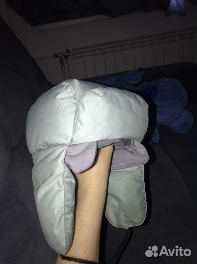 Шапка ушанка зимняя детская 48-50