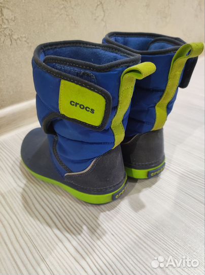 Crocs детские сапоги c 12