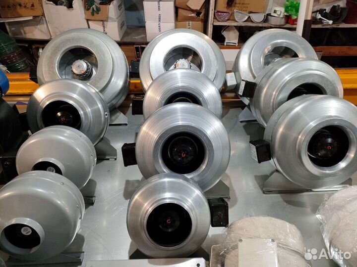 Вентилятор канальный вытяжной