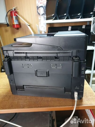 Мфу лазерный цветной hp color lj mfp m117fw