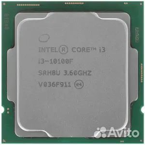 Процессор Intel Core i3 10100f