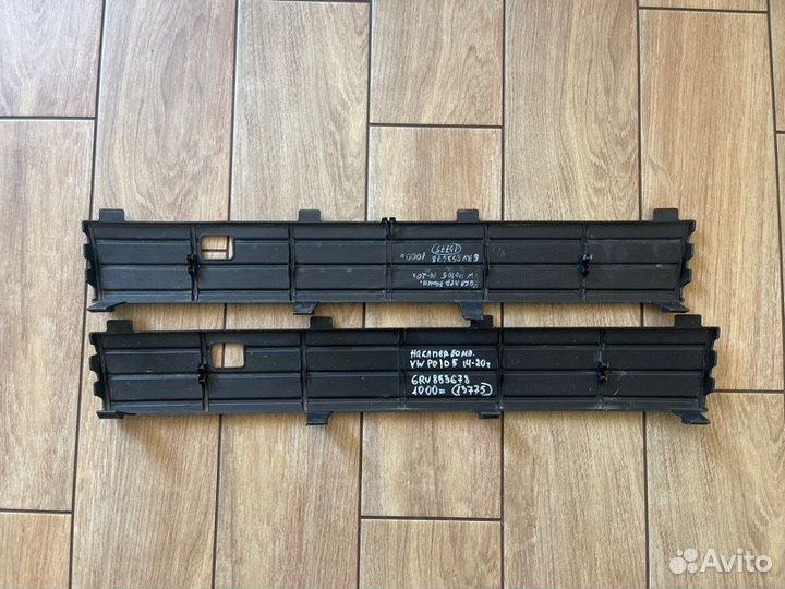 Накладка бампера передняя Volkswagen Polo 5 С 2014