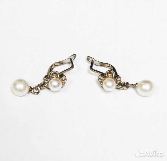 Набор Брошь и подвеска, дерево, роспись