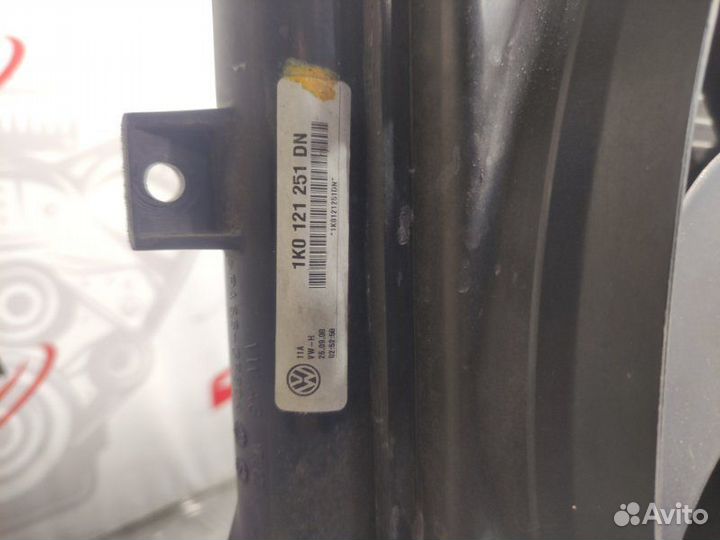 Радиатор двс Volkswagen Touran 1T3 cavc