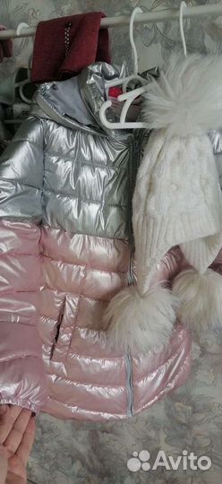 Куртка для девочки вещи пакетом116 122 128