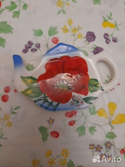 Блюдца для чайных пакетиков,открыватель банок