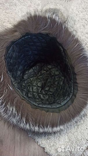 Шапка из чернобурки
