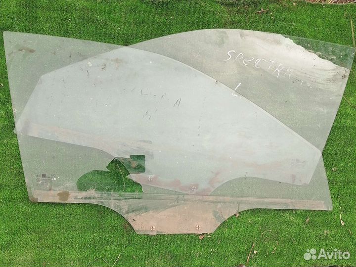 Стекло двери киа спектра переднее