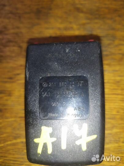 Замок ремня безопасности Mercedes Benz W211 E-Kla