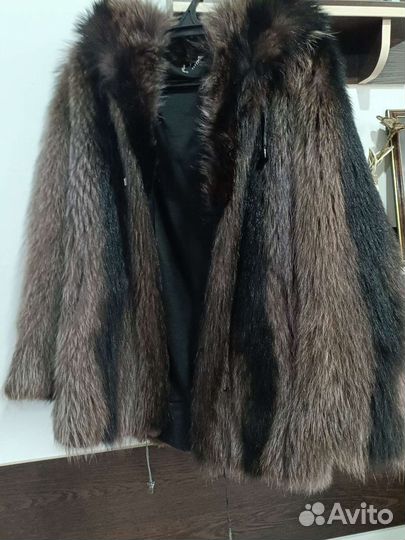 Шуба из песца