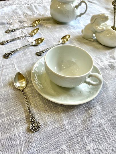 Ажурные ложки серебро СССР