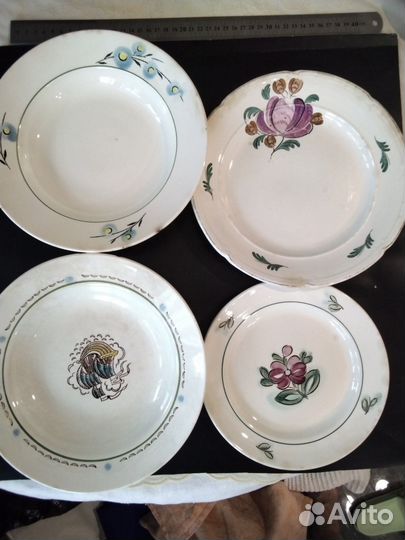 Старинная тарелка